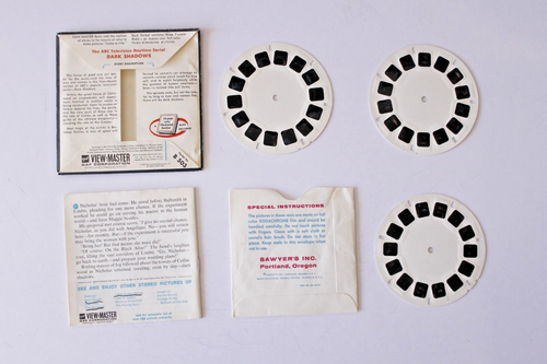 DARK SHADOWS 3 REELS & BOOKLET 1968 GAF VIEWMASTER B 503 - Picture 2 of 2