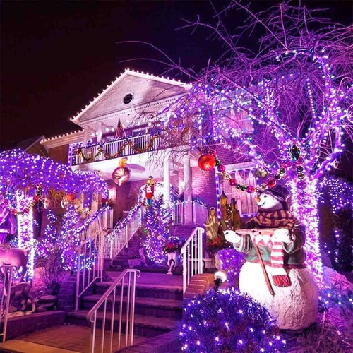 100 LED Solar Power String Light Outdoor Garden Festival Party Decor Fairy Lamp - Picture 43 of 48