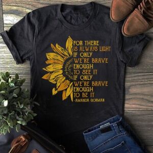 Amanda Gorman For There Is Always Light Sunflower Shirt Ebay