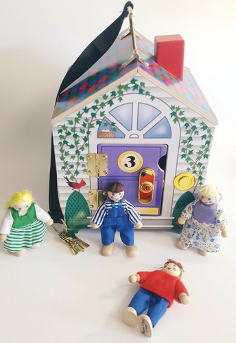 Melissa Doug Doorbell House Dollhouse 