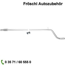 Mittelschalldämpfer Auspuff Mitte Rohr für Fiat Panda 1.2 q*