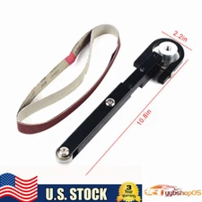 Angle Grinder Belt Sander Attachment Metal Wood Sanding Grinding Machine Bracket