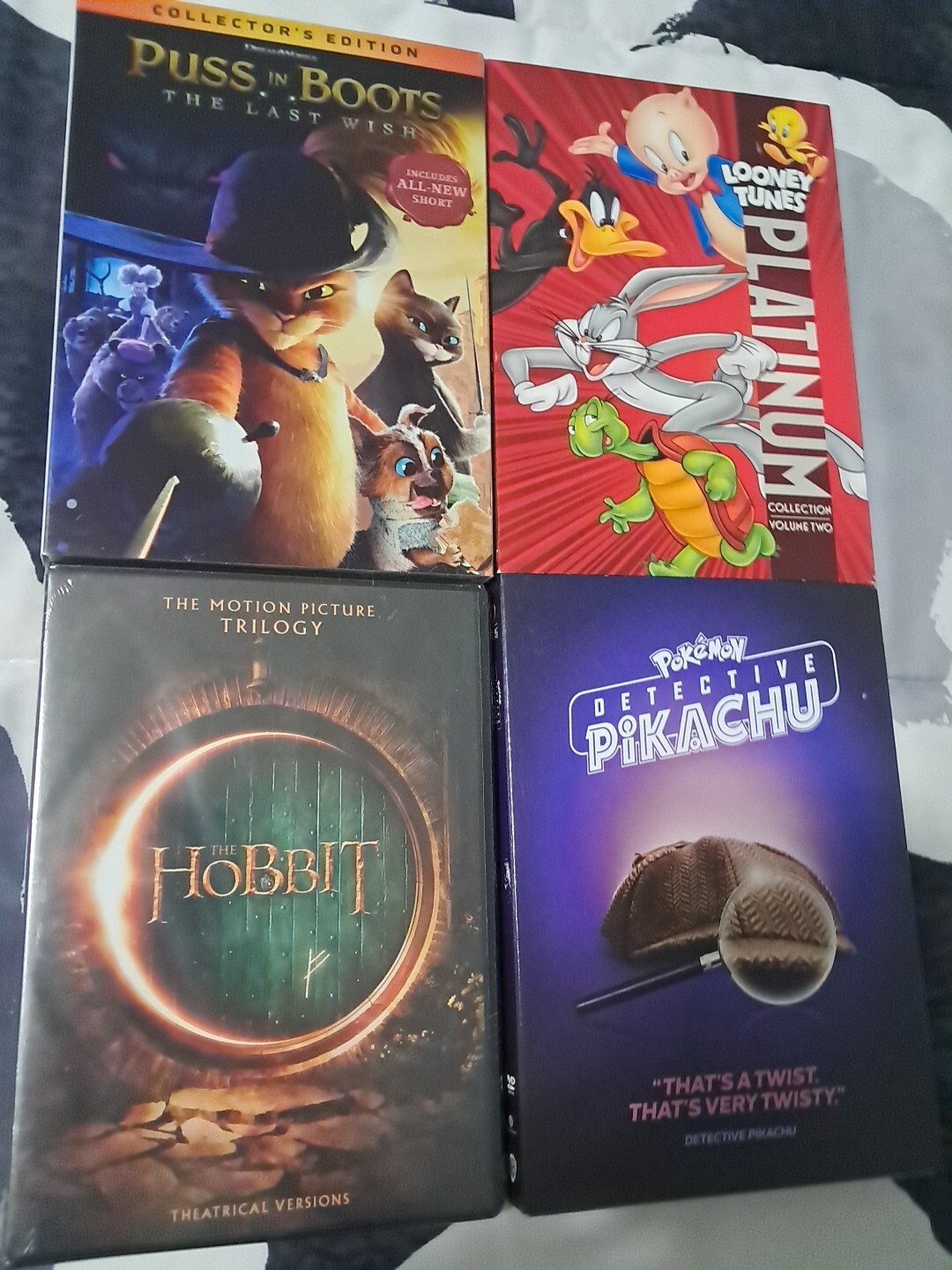 DVD Lot Of 4 Pokemon Detective Pikachu And More Brand New
