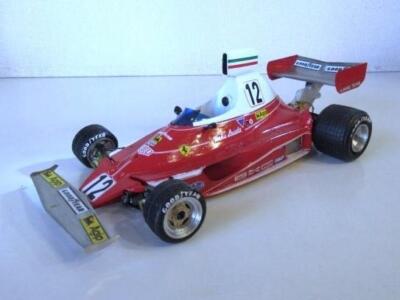 Model Factory Hiro 1/20 Ferrari 312T White Metal Model Car Model Factory Hiro 1/20 Ferrari 312T White Metal Model Car
