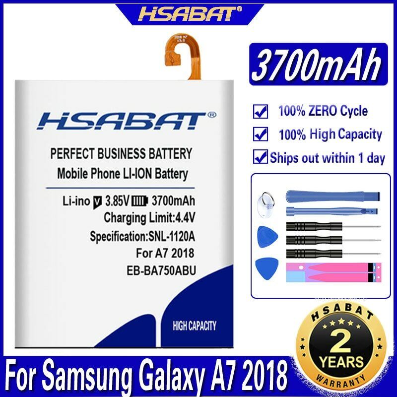 HSABAT EB-BA750ABU 3700mAh Battery for Max 84% OFF ve Galaxy 100% quality warranty! 2018 A7 Samsung