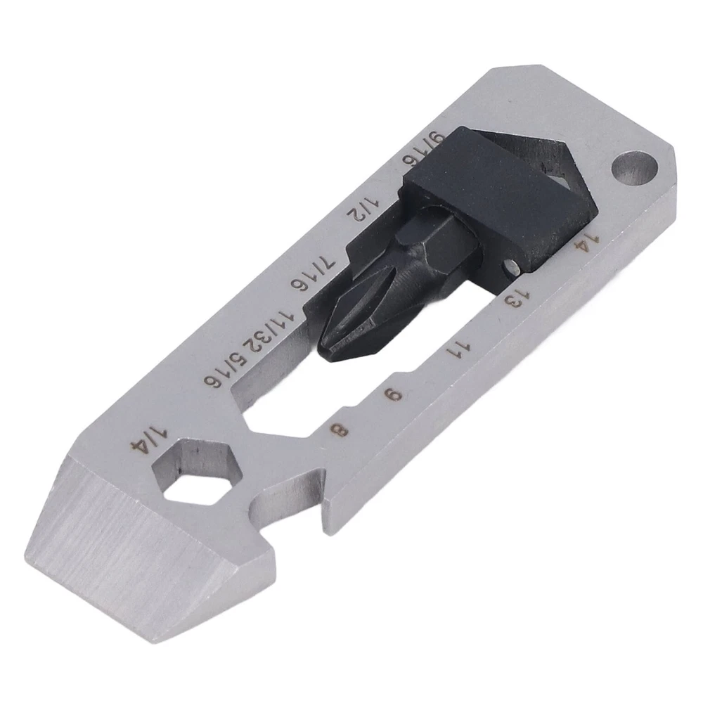Multi-tool 7 In 1 Screwdriver Bottle Opener Wrench Keychain Hand Tool Outdoor