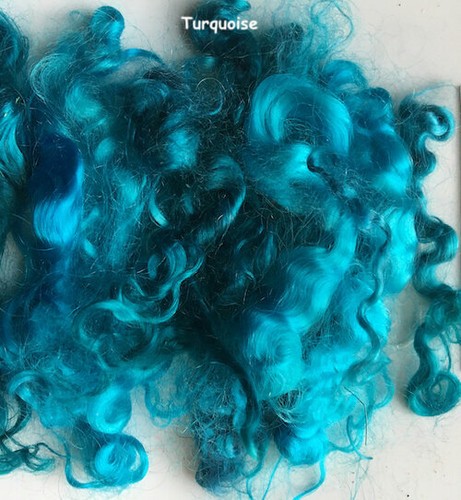 FibertoYarn Natural Color & Hand Dyed SELECT MOHAIR Locks - Picture 18 of 25
