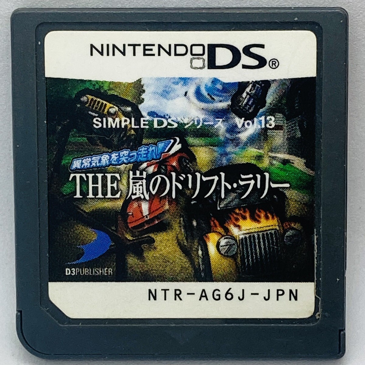 Nintendo DS The Stormy Drift Rally Japanese Games Simple DS Series