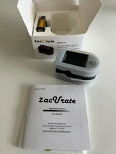 Finger Pulse Oximeter ZacUrate 500DL Blood Oxygen Monitor Brand New