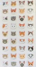 Cat Kitten Puffy Stickers Papercraft Scrapbook Planner Crafts Pet Animals