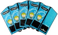 Organizables Children's Hanging Clothes Organizer, Boys Deluxe Weekday Set, Blue on sale Organizables Children's Hanging Clothes Organizer, Boys Deluxe Weekday Set, Blue on sale
