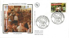 2005-Fdc.Enveloppe soie 1°jour**/Les Guingettes-Cabarets populaires-Yv.3770