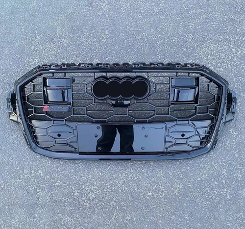 1 pieza rejilla de parachoques delantero estilo RSQ7 tira negra para Audi Q7 SQ7 2020-2024 - Imagen 2 de 3