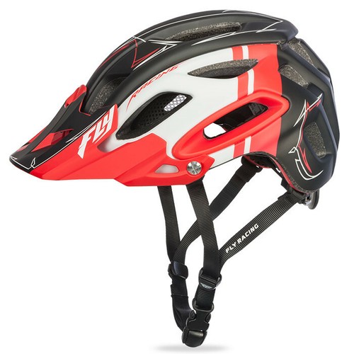 SALE - NEW FLY RACING FREESTONE SPECIAL EDITION BIKE HELMET, XS - SM, RED, BLACK - Picture 1 of 6