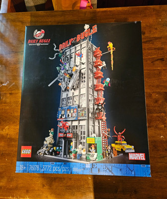 Lego 76178 Daily Bugle Brand New! Sealed! Retired! *READ DESCRIPTION!*