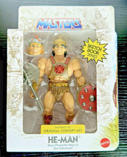 Masters of the Universe Origins Sketchbook Series He-Man Action Figure 6"