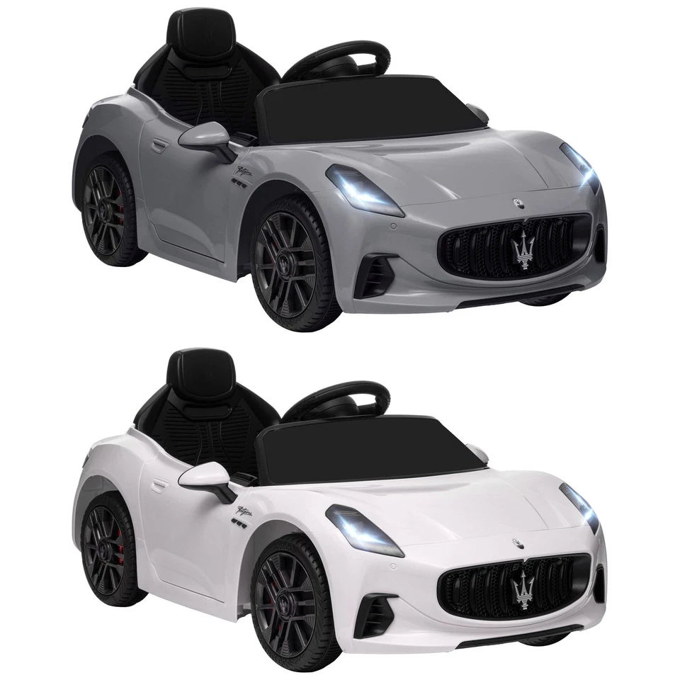 AIYAPLAY Macchina per Bambini 12V Maserati con Telecomando Età 3-5 Anni