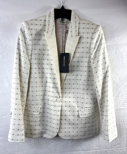 Pull Zadig & Voltaire Master Deluxe - Maille Mixte Blanc Et Crème Taille 36, Occasion Très Bon état