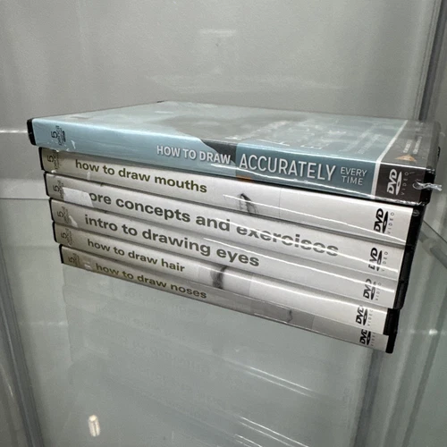 Darrel Tank’s 5-Pencil Method How To Draw - Lot Of 6 DVDs