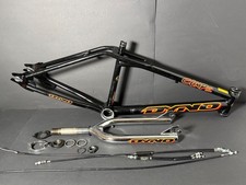 BMX oldschool Dyno Compe Rahmen Gabel Set 1997 schwarz / Chrom frame set
