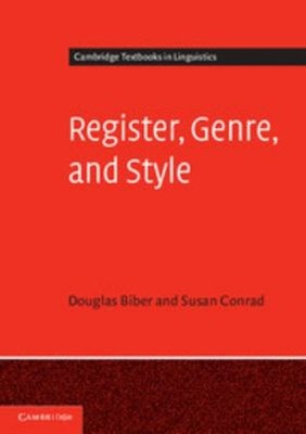 Register, Genre, and Style Paperback Susan, Biber, Douglas Conrad