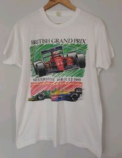 1989 Shell British Grand Prix single stitch t-shirt Silverstone vintage F1 