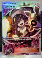 Lusamine 153/156 Full Art Trainer Ultra Prism Pokemon Card NM Sun & Moon on eBay