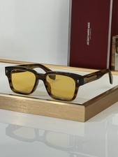 Jacques Marie Mage Oversized Aviator Sunglasses Tortoiseshell Frame Dark Lenses