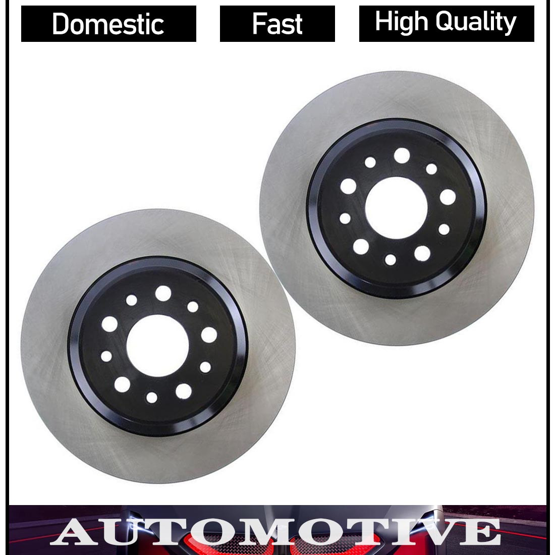 For 2014~2016 Maserati Ghibli Centric Parts Rear Disc Brake Rotor