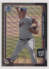 2015 Bowman Asia Exclusive Black Wave Refractor Jake Johansen #BCP130 1u6