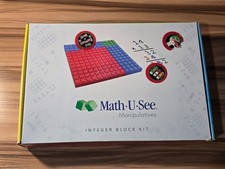Math-U-See Integer Block Kit Manipulatives Educational Math Homeschool