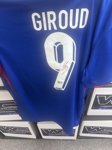 Olivier Giroud Signed Autographed Team France Nike Jersey Beckett COA