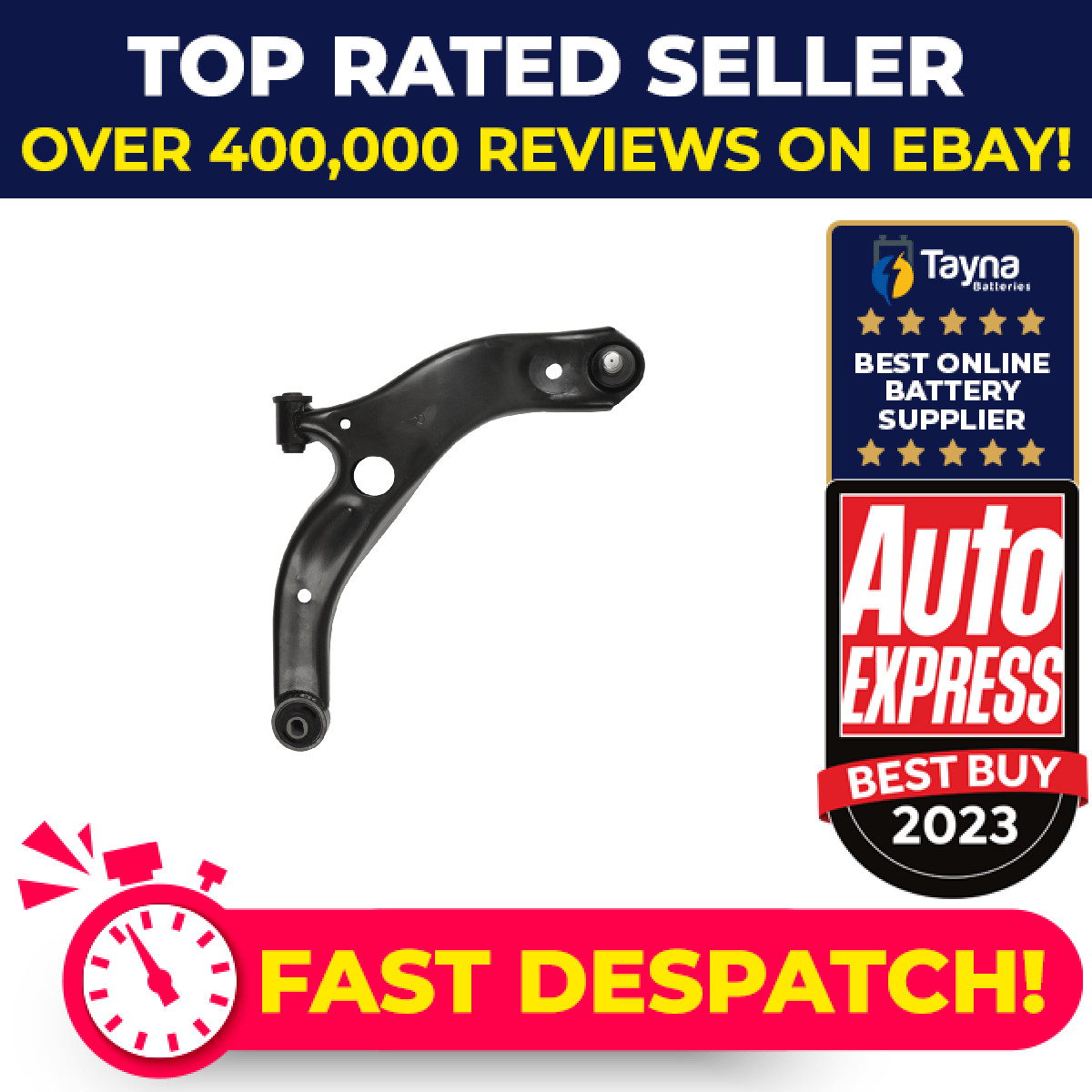 Wishbone / Suspension Arm fits MAZDA 323 Mk6 1.8 Front Right 98 to 00 Blue Print