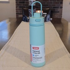 Thermos Guardian Collection 24oz Stainless Steel - Lake Blue Hydration Bottle