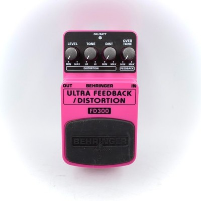 Behringer FD300 Ultra Feedback/Verzerrung Effekpedal für Gitarre S0900316516