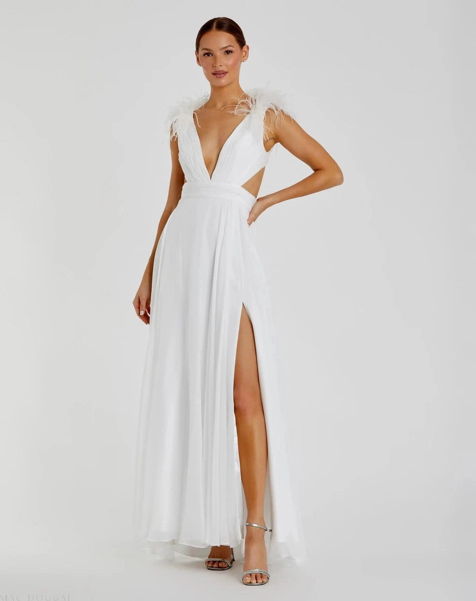 White Mac Duggal Dresses for Women for sale - eBay
