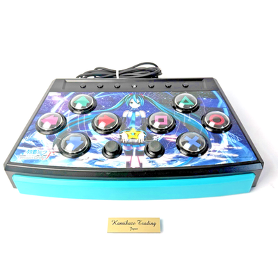 【トレファク足立扇店】PS3用ｺﾝﾄﾛｰﾗｰ HORI HP3-900 初音ﾐｸProject DIVA F専用 PS3 Hatsune Miku Project DIVA F Mini Controller Black HORI HP3 900
