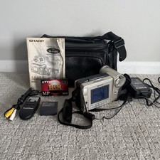 Sharp VL-AH30U Hi8 8mm Video Camcorder Player Video Transfer VCR BUNDLE TESTED