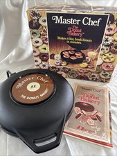 VTG Masterchef Donut Maker Electric 6 Hole Ca...