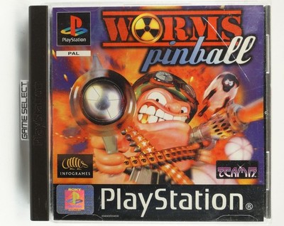 Worms Pinball sony playstation 1 2 3 ps1 ps2 ps3 pal Esp - - Complete