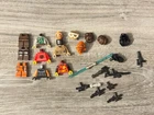 LEGO Star Wars Minifigure Parts Lot: Torsos, Heads, Legs, Blasters, Lightsaber A