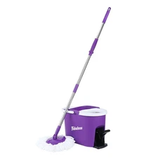 Fabuloso Spin Mop and Bucket, Hands-Free Wringing Spin Bucket - Machine Washa...
