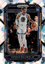 2022-23 Panini Prizm #242 Patrick Baldwin Jr. Prizms Ice Golden State Warriors