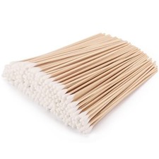 1200 Count Cotton Swabs, 6 Inch Wooden Sticks, Cotton Tipped Applicators