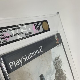 Metal Gear Solid 2: Substance Sealed VGA 85+ (Not CGC, WATA) PS2 Security Strip