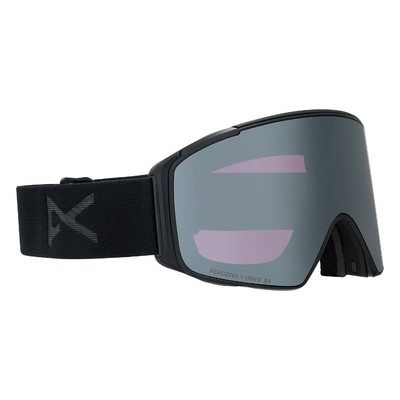 Anon M4S Cylindrical Goggle + MFI Face Mask 2026-Smoke w/ Perceive Sunny Onyx +