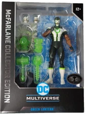 McFarlane Toys DC Multiverse Green Lantern (Simon Baz) Platinum Edition New