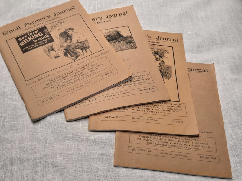 Small Farmer's Journal Winter/Spring/Summer/Fall  1996