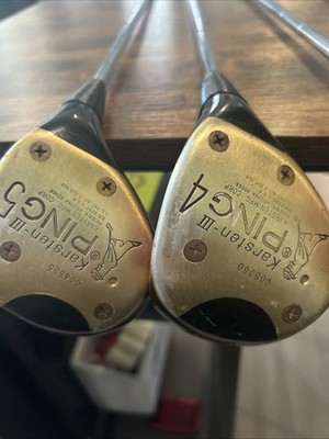 Ping Karsten III Wood Set 1,3,4,5 Vintage Right Handed | eBay