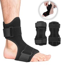 2pcs Ankle Brace Support Compression Sleeve Plantar Fasciitis Relief Foot Strap